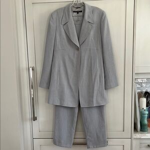 Ross Mayer Collection Gray Women's Pant Suit Set